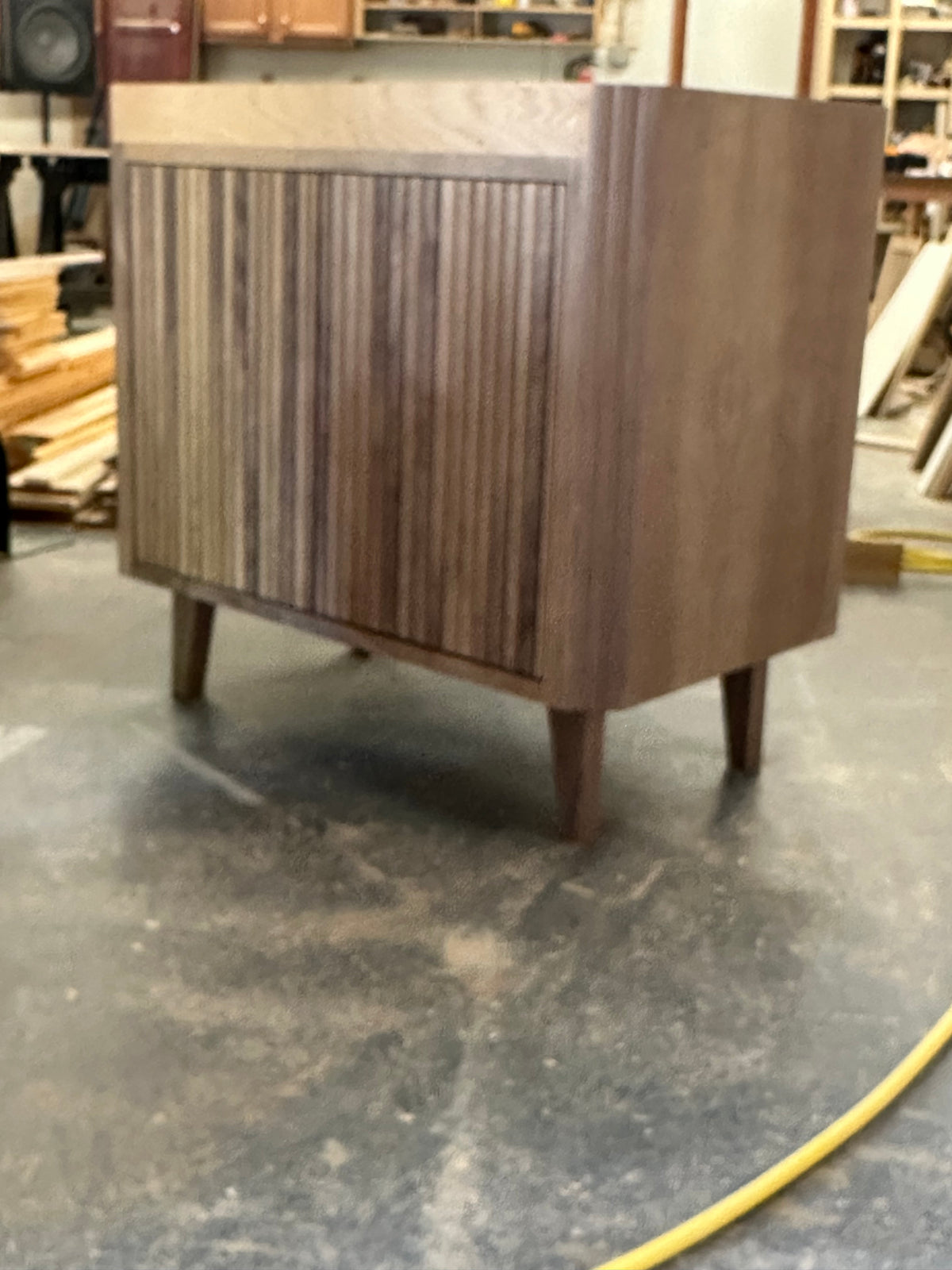 Walnut 36" Bath Sink Cabinet